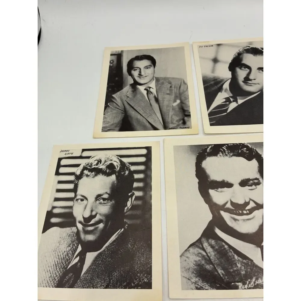 Vintage Arcade Card Lot – 11 Golden Age Comedy & TV Personalities